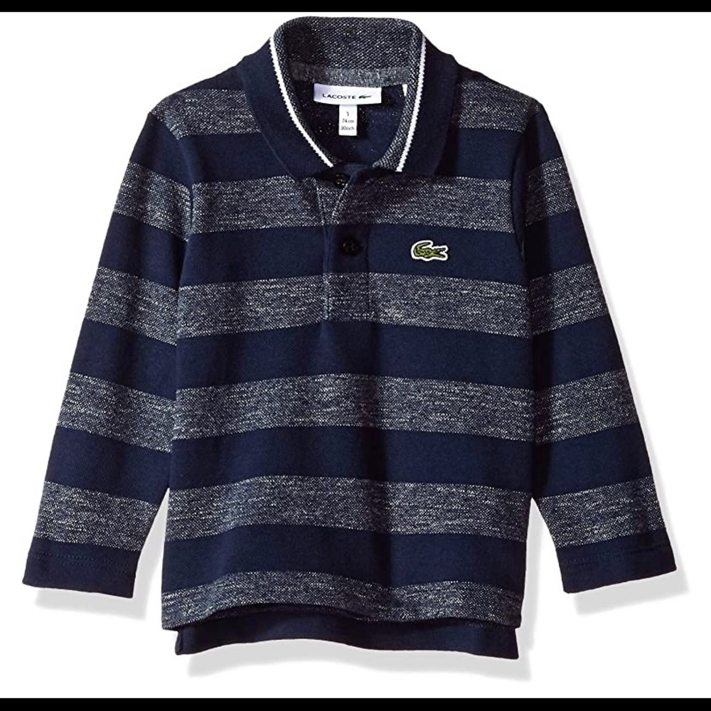 COPY - Lacoste Boys Long Sleeve Polo